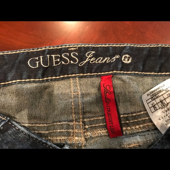 ⭐️👖GUESS STRETCH BUTTON FLY JEANS SZ 29👖⭐️ - Picture 5 of 7